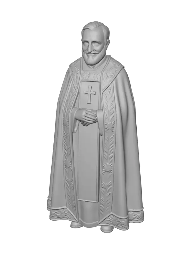 3D model for Priest in Golden Vestments