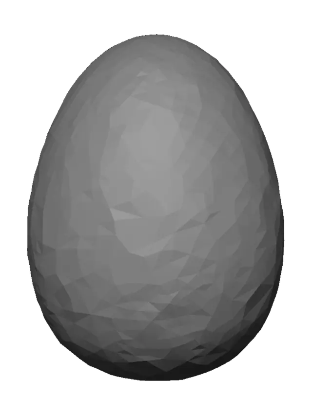 3D model for Créer moi un œuf roblox un petit peut cubique