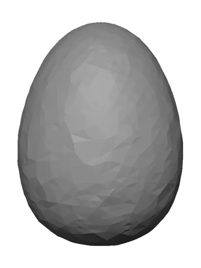 3D model for Créer moi un œuf roblox un petit peut cubique