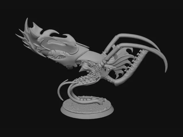 3D model for Spined Wyrm Ascendant