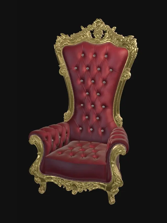 3D model for Crimson Velvet Throne