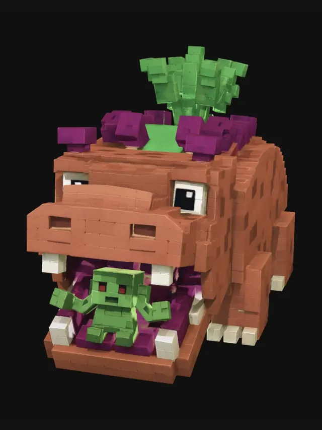3D model for Voxel T-Rex Feast
