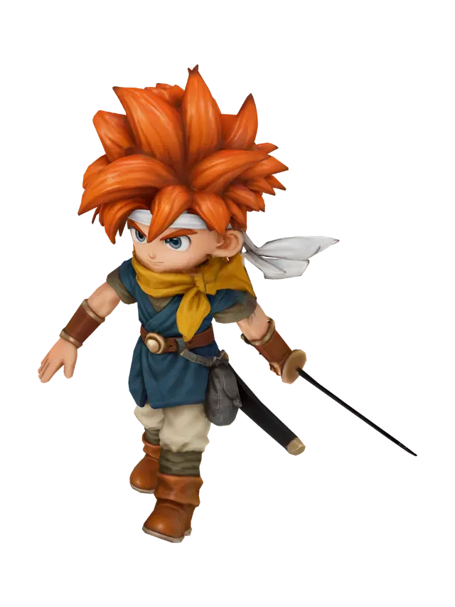 Chibi Samurai Warrior - Haracter 3D-model, gegenereerd door AI