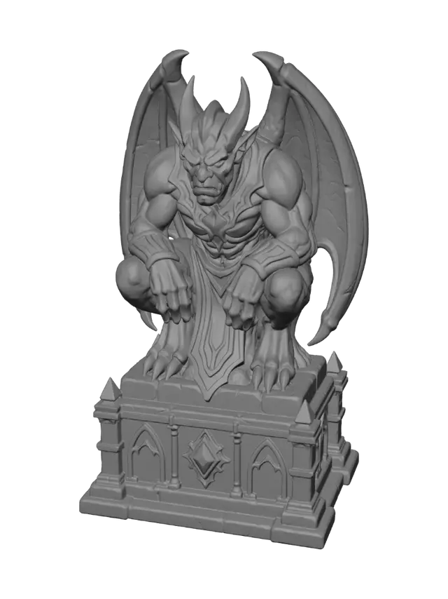 3D model for Obsidian Gatekeeper