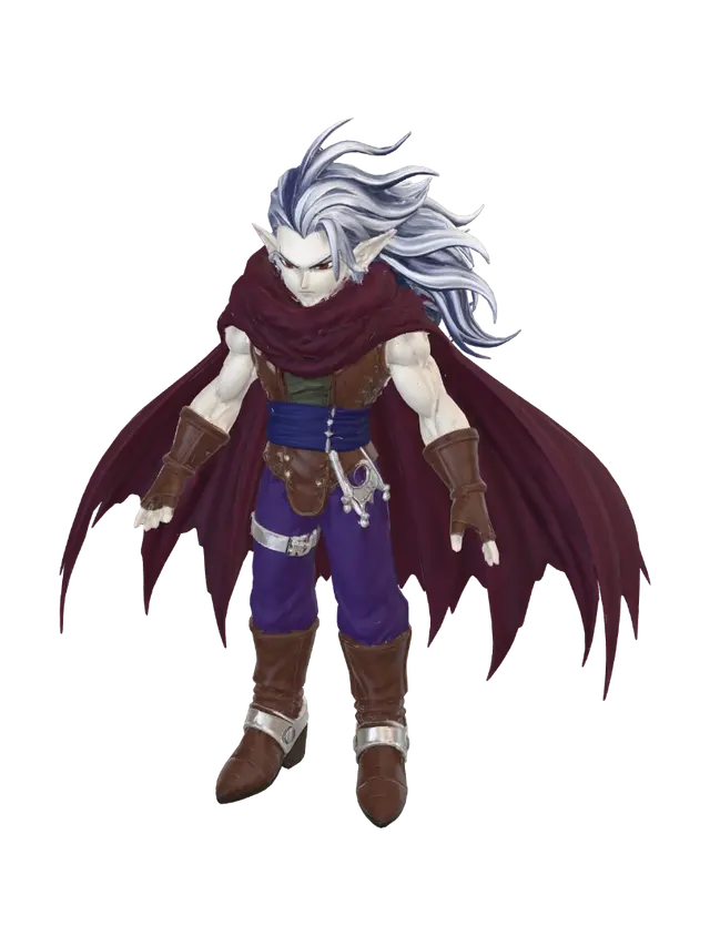 Magus - Tempest 3D model, vytvořený pomocí AI