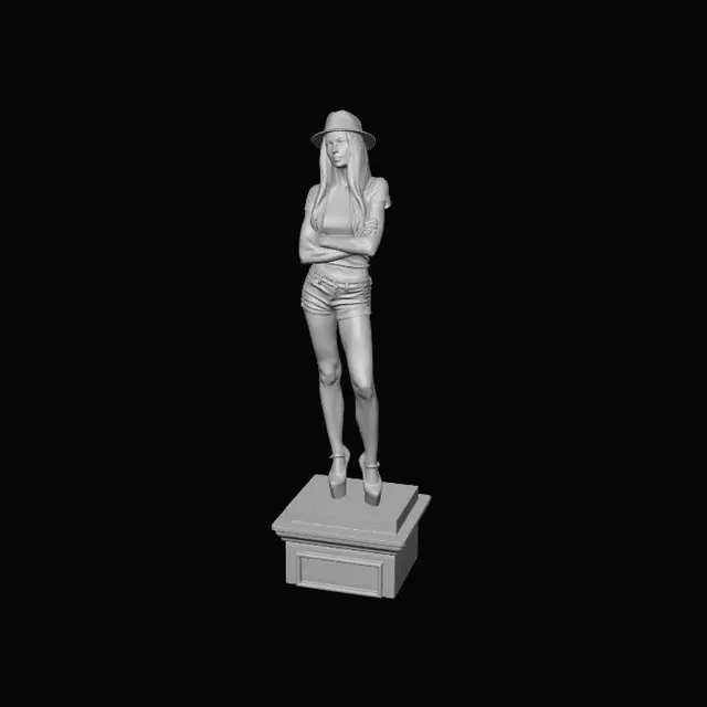 3D model for Ivory Stance