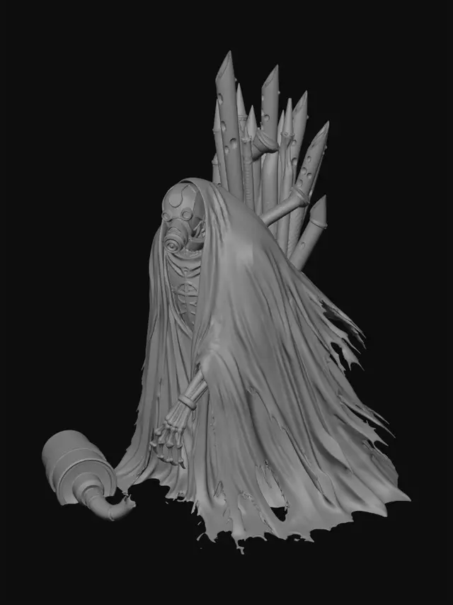 3D model for Ironbound Harbinger