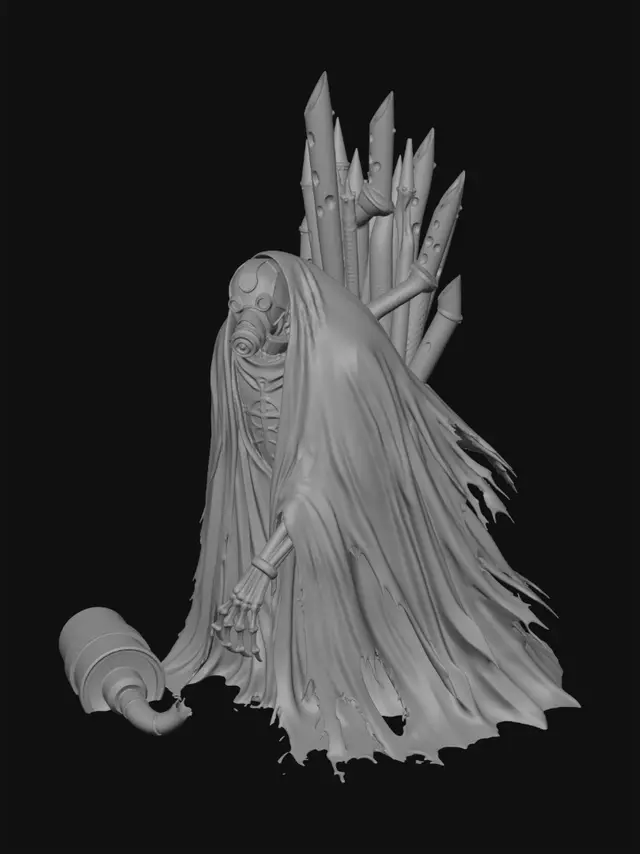 3D model for Ironbound Harbinger