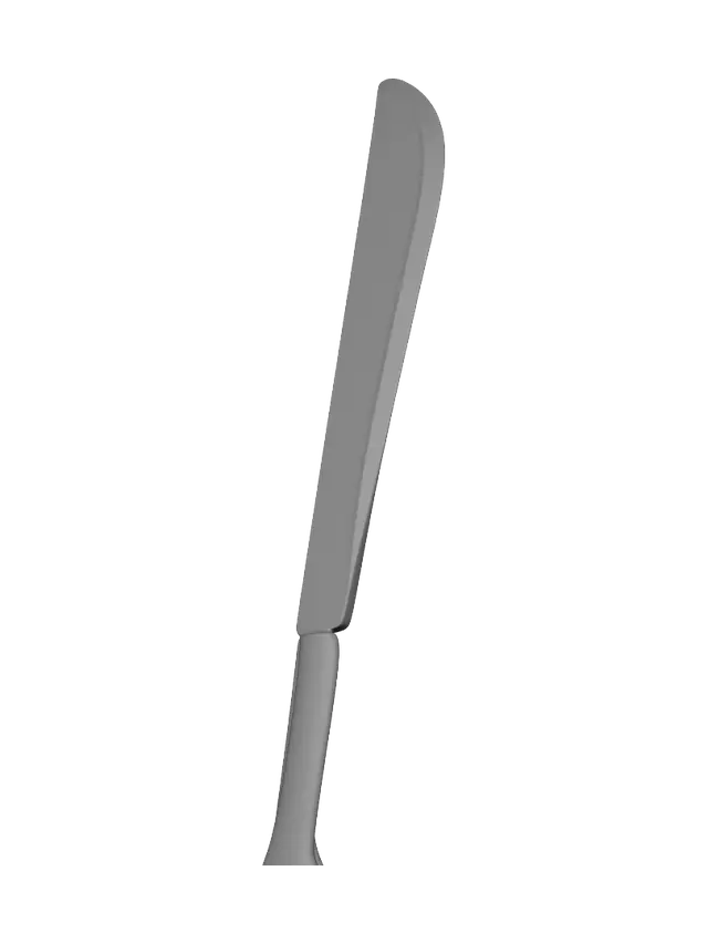3D model for Rusty curved sword