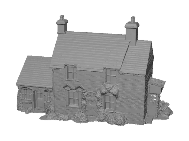 3D model for Hillcrest Cottage