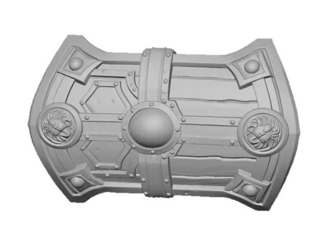 3D model for Lion Shield