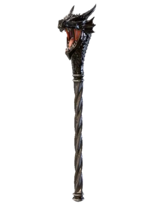 3D model for Dragon Scepter