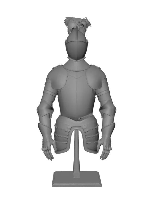 3D model for Gilded Knight