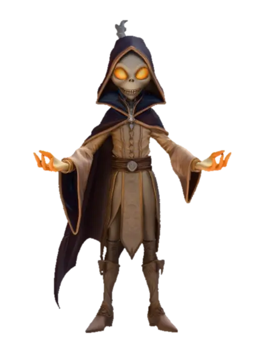 High-quality, game-ready character inspired by classic children’s fairy tales… - Unreal 3D model, vytvořený pomocí AI