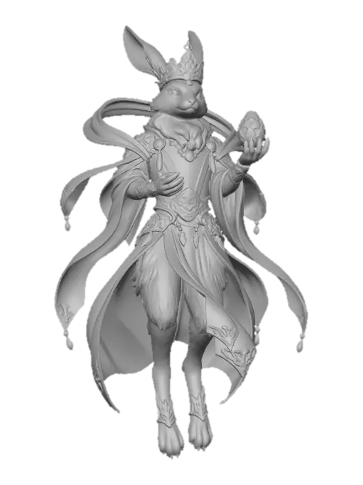 3D model for Royal Easter Hare #EasterEgg2026#
