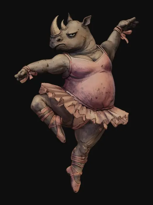 3D model for Rhino on Pointe