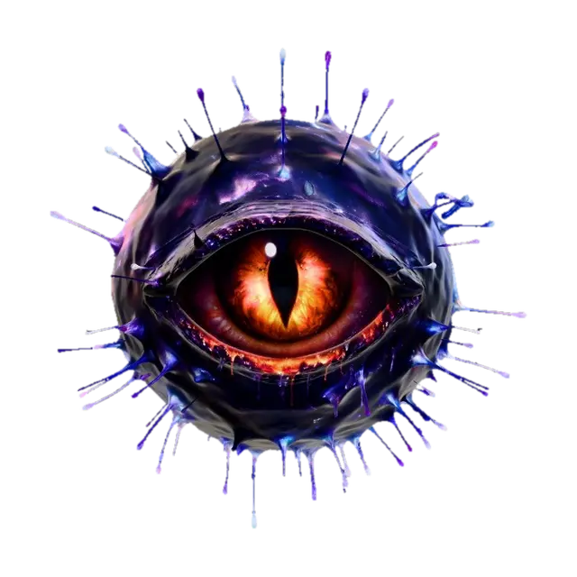 Cosmic Gaze - Orbit 3D model, vytvořený pomocí AI