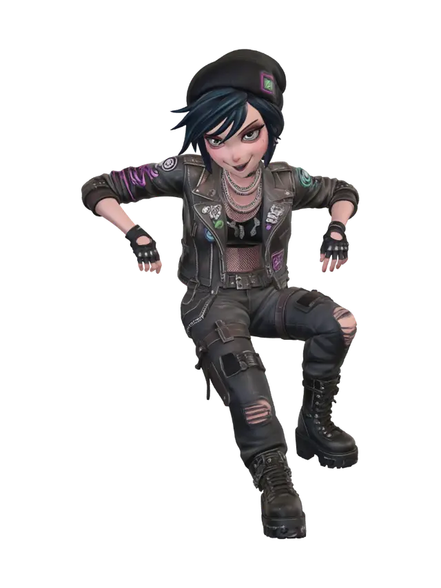 3D model for Patchwork Punk
