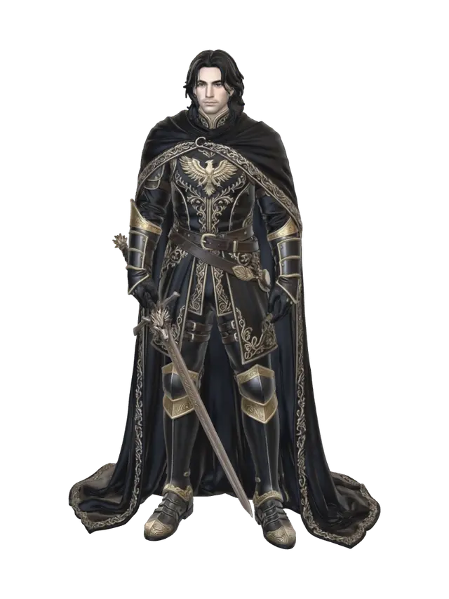 3D model for The Gilded Paladin