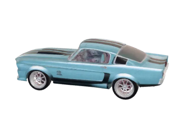 3D model for Blueprint Beast: 1969 Mustang Mach 1