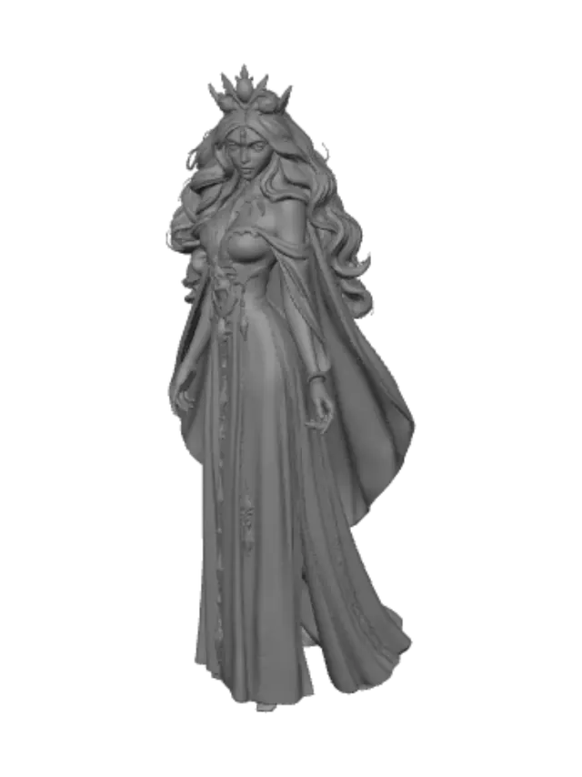 3D model for Nom : Mable Asteria

Âge : 22 ans

Classe : Sorcière céleste

Affinité : Lumière ✦

Arme : Grimoire enchanté et sceptre de cristal.

Apparence :

Cheveux blond platine légèrement ondulés.
Yeux bleu saphir aux reflets dorés.
Robe blanche et bleu nuit décorée de constellations.
Cape flottante et couronne de cristaux lumineux.