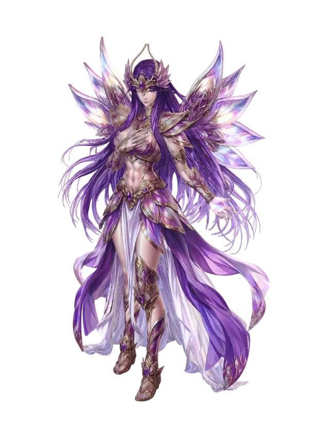 3D model for Empress of Amethyst Wings