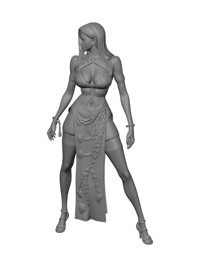 3D model for Empress of the Golden Silk