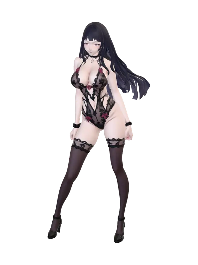 3D model for Midnight Lace