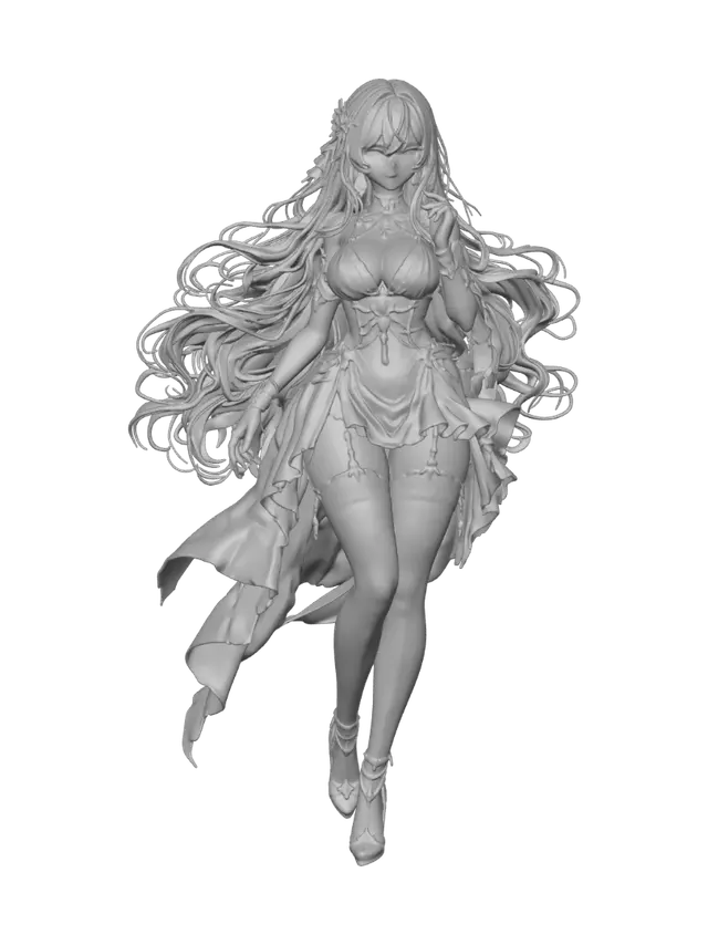 3D model for Crimson Garden Bride