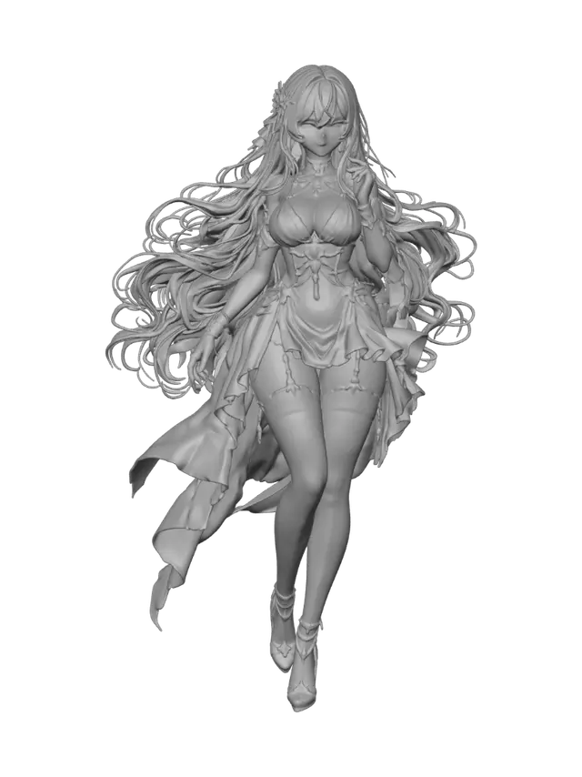 3D model for Crimson Garden Bride