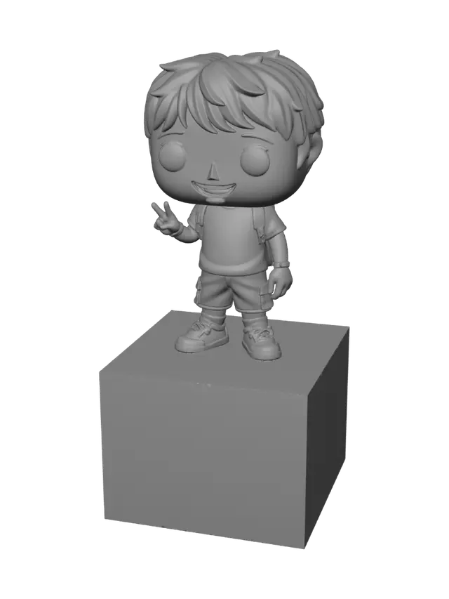 3D model for Junior Soccer Star