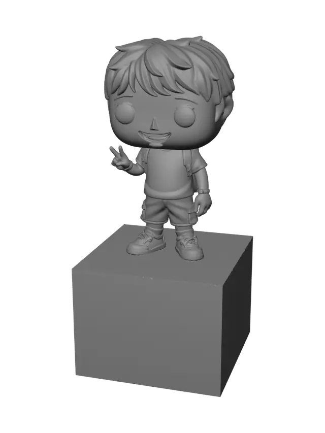 3D model for Junior Soccer Star