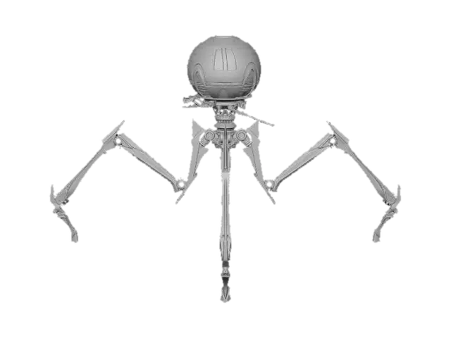 3D model for Rusty Tripod