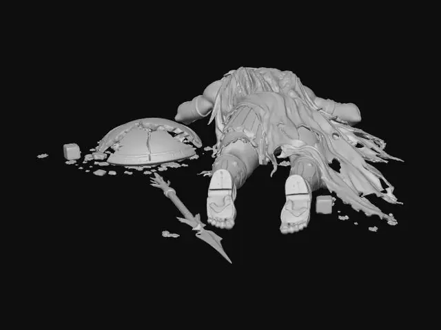 3D model for Fallen Patriot in the Field