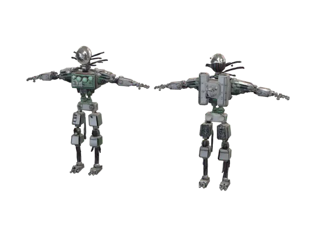 3D model for Twin Sentinels