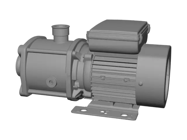 3D model for Electric centrifugal water pump