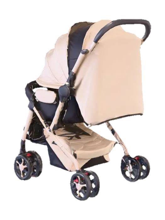 Stroller Bliss 3D model, vytvořený pomocí AI
