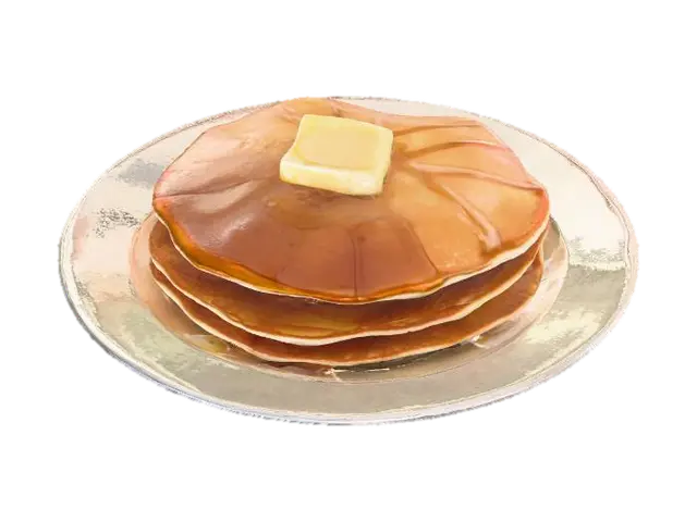 3D model for Stack of Pancakes, #food#