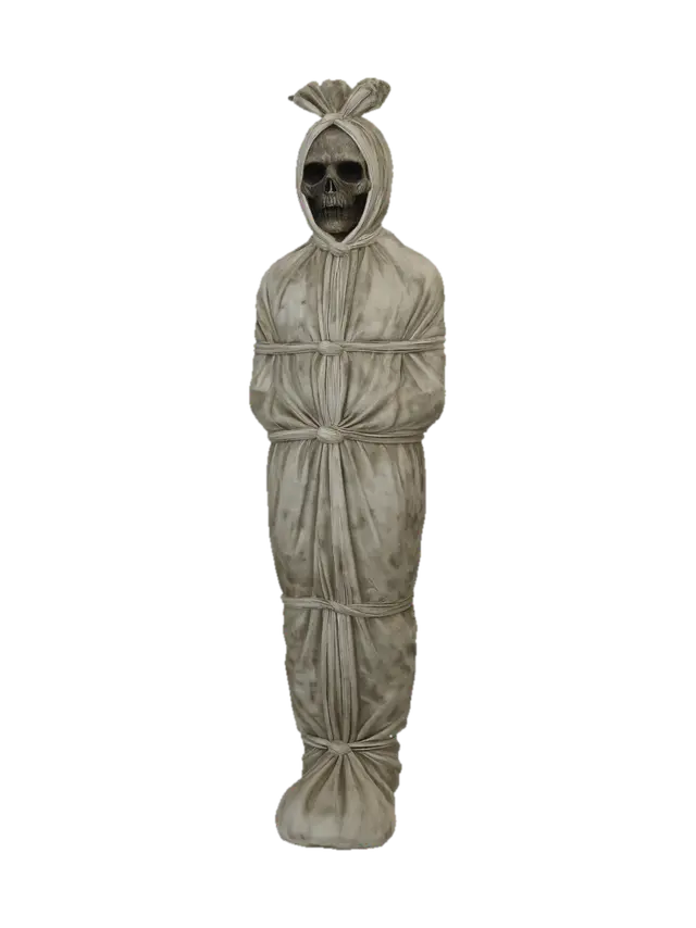 Linen-Wrapped Mummy - Tomb 3D model, vytvořený pomocí AI