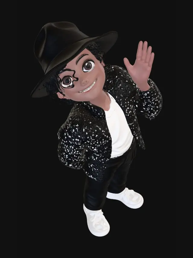 3D model for Starry Wave