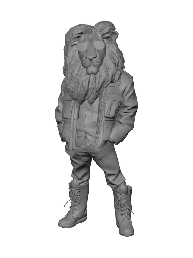 3D model for Camouflage King