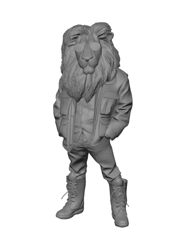 3D model for Camouflage King
