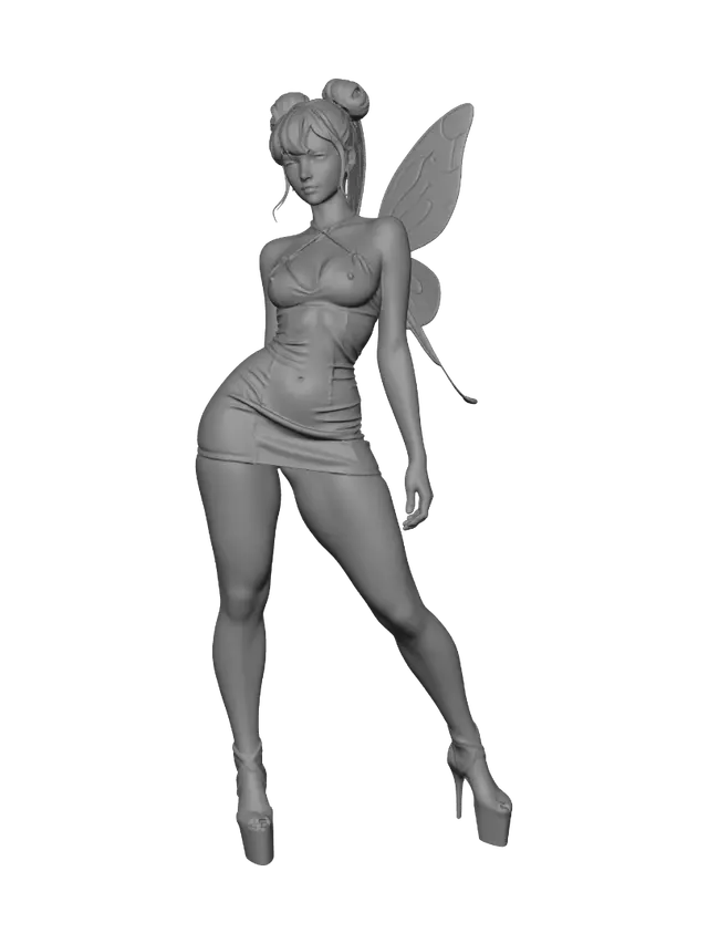 3D model for Emerald Enchanted Fairy