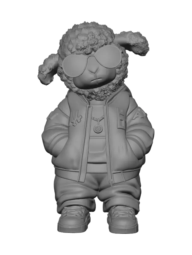3D model for Barroom Lamb