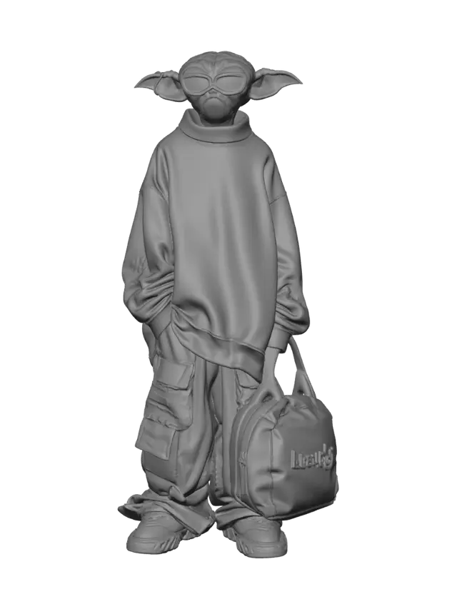 3D model for Grogu Streetwear
