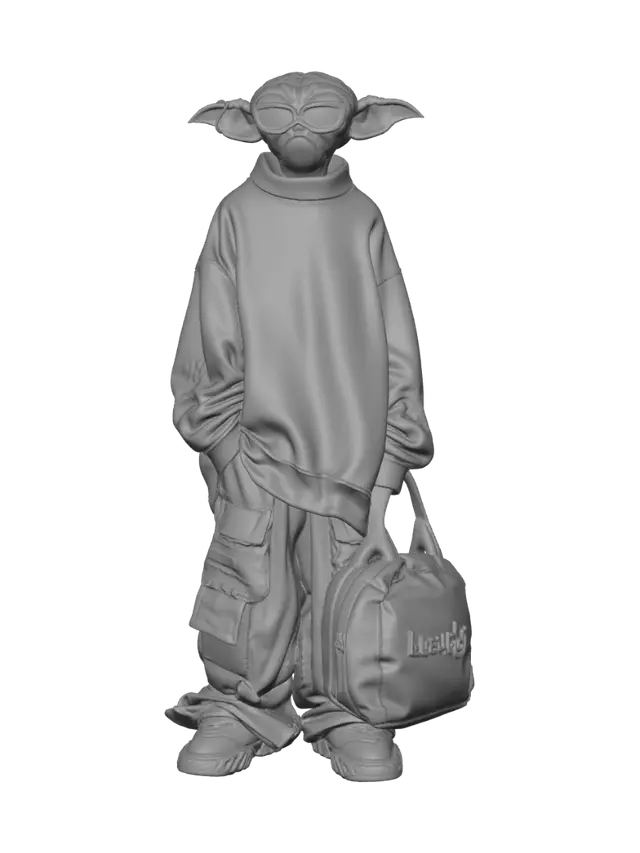 3D model for Grogu Streetwear
