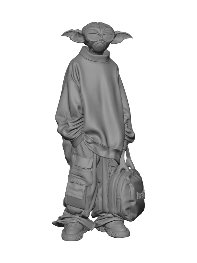 3D model for Grogu Streetwear