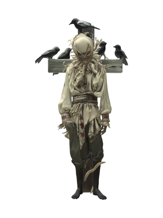 Cross of Ravens - Coatofarms 3D model, vytvořený pomocí AI