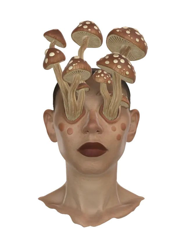 3D model for Mushroom Crown