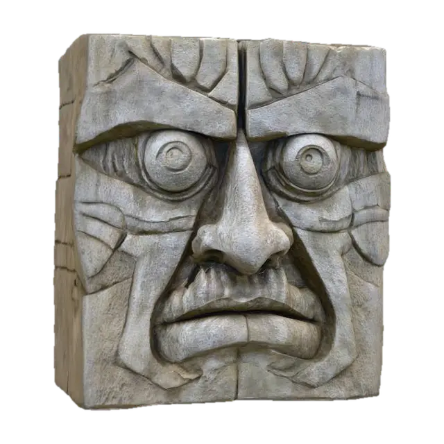 3D model for Stone Face Block
